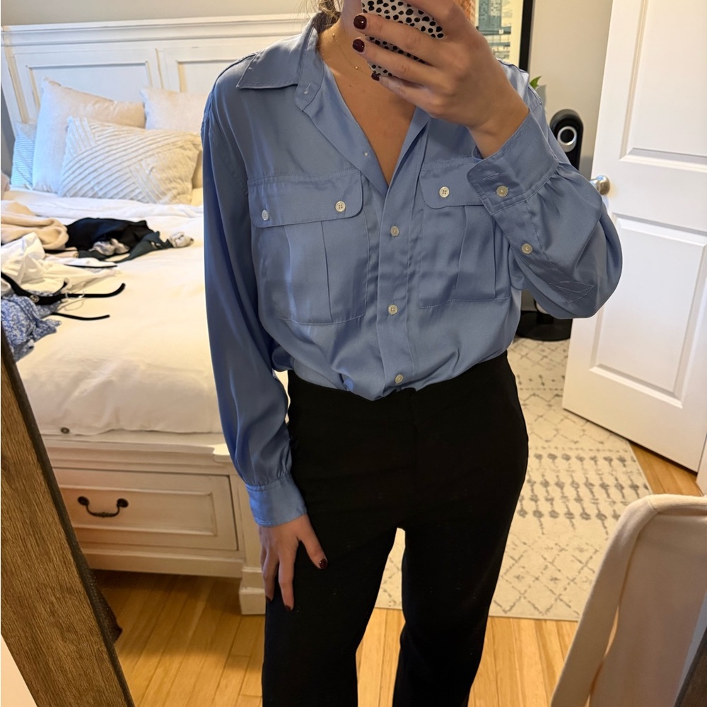 Banana Republic Blue Button Down Shirt
